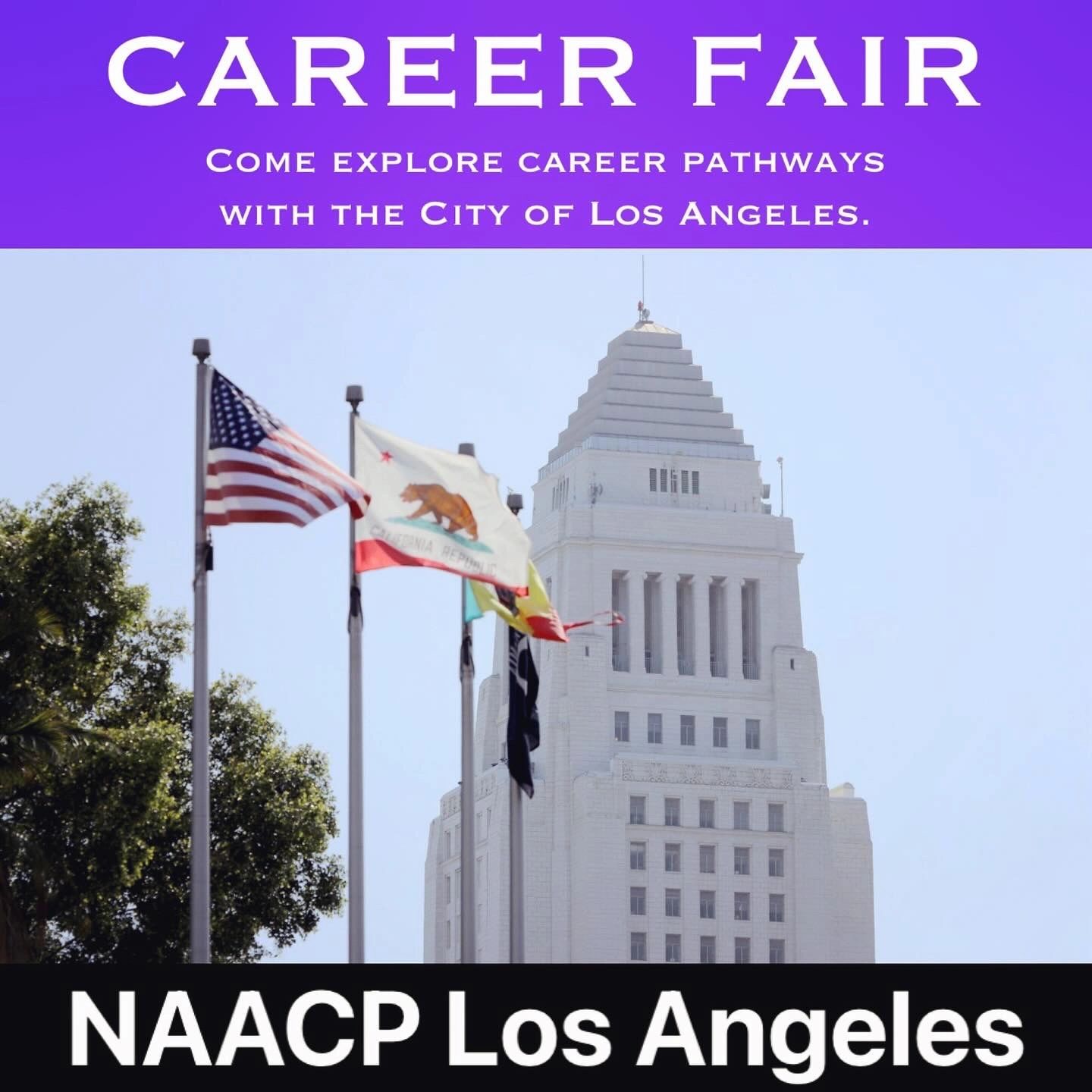 SAVE THE DATE 2024 CITY OF LOS ANGELES CAREER FAIR
